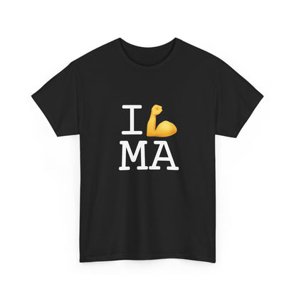 "I Flex in/on Massachusetts" Tee