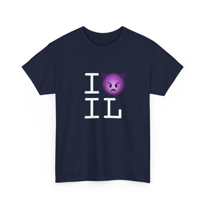 "I'm an Angry Devil about Illinois" Tee