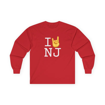 "I Rock On with New Jersey" Long Sleeve Shirt
