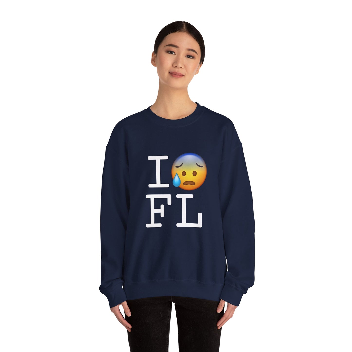 "I'm Anxiously Sweating in Florida" Sweatshirt