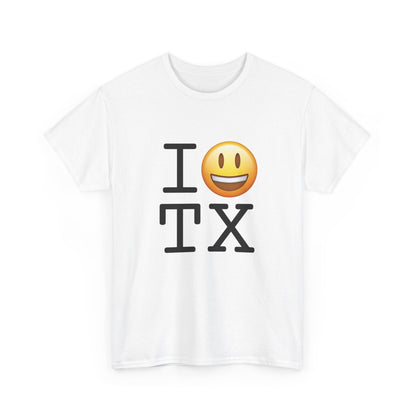 "I'm Happy about Texas" Tee