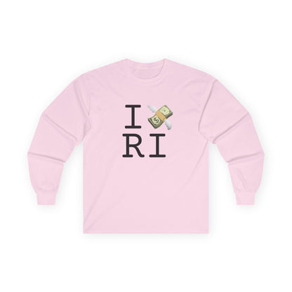 "I Lose Money in Rhode Island" Long Sleeve Shirt