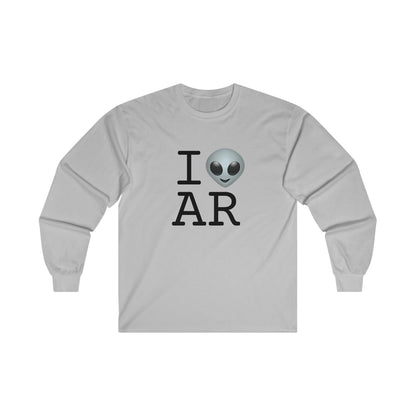 "I Feel Alien in Arkansas" Long Sleeve Shirt