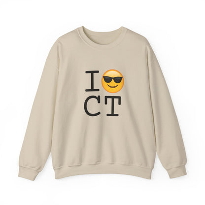 "I'm Cool with Connecticut" Sweatshirt