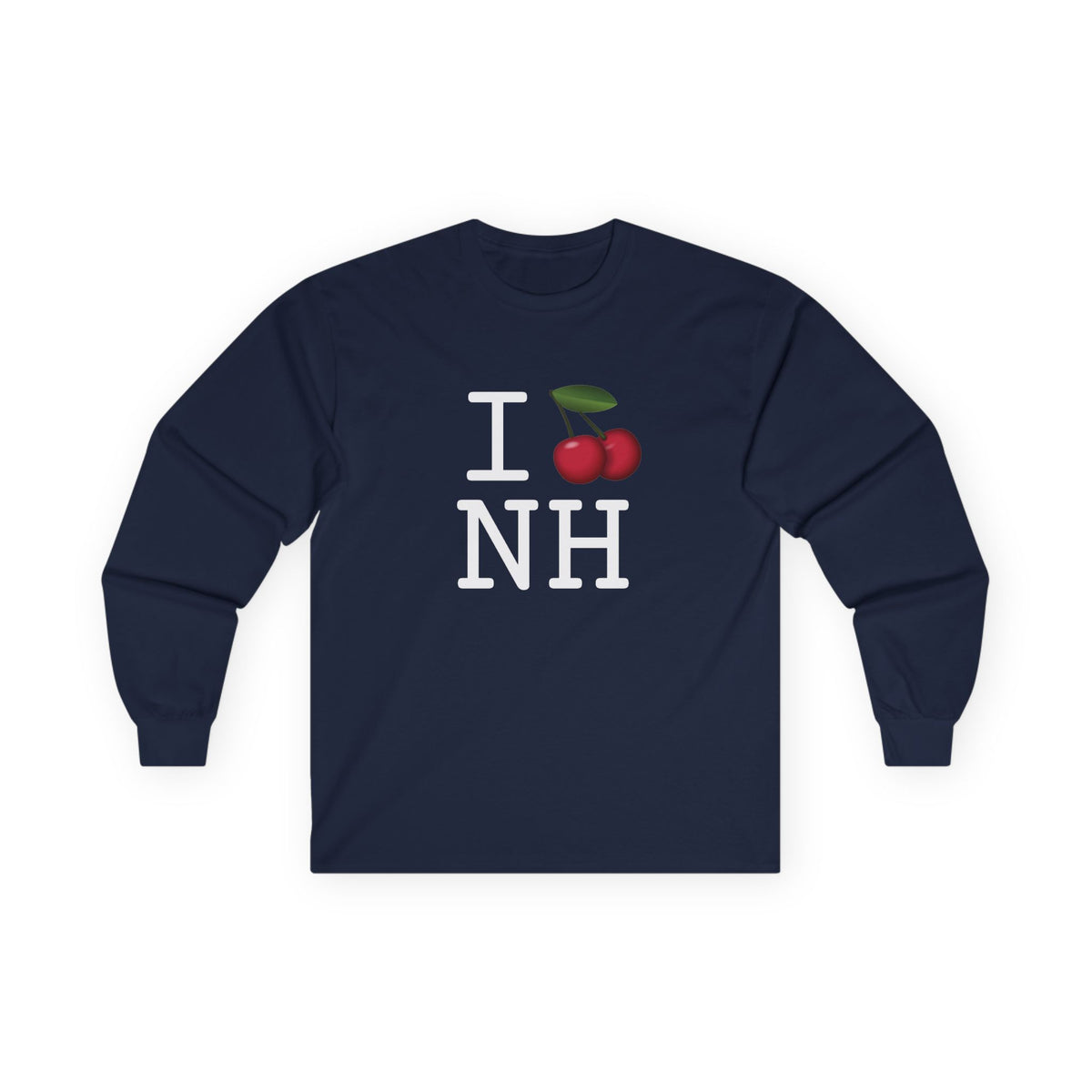 "I Cherry New Hampshire" Long Sleeve Shirt