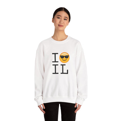 "I'm Cool with Illinois" Sweatshirt