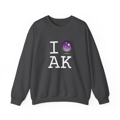 "I Predict the Future (Crystal Ball) of Alaska" Sweatshirt