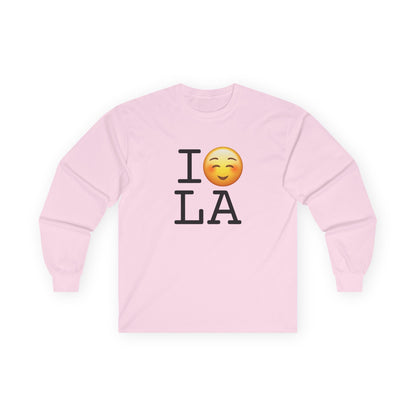 "I Blush at Louisiana" Long Sleeve Shirt