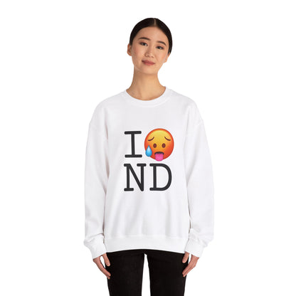 "I'm Hot in North Dakota" Sweatshirt