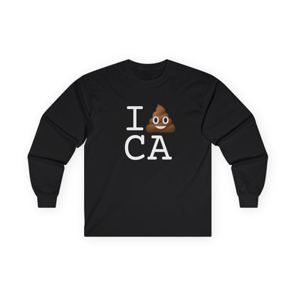 "I Poop in California" Long Sleeve Shirt