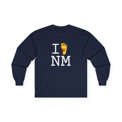 "I Foot New Mexico" Long Sleeve Shirt