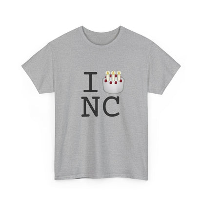 "I Birthday Cake North Carolina" Tee