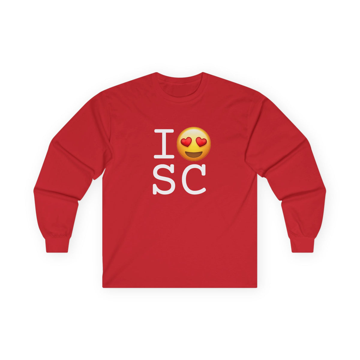 "I have Heart Eyes for South Carolina" Long Sleeve Shirt