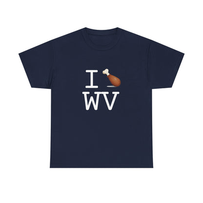 "I Chicken Drumstick West Virginia" Tee