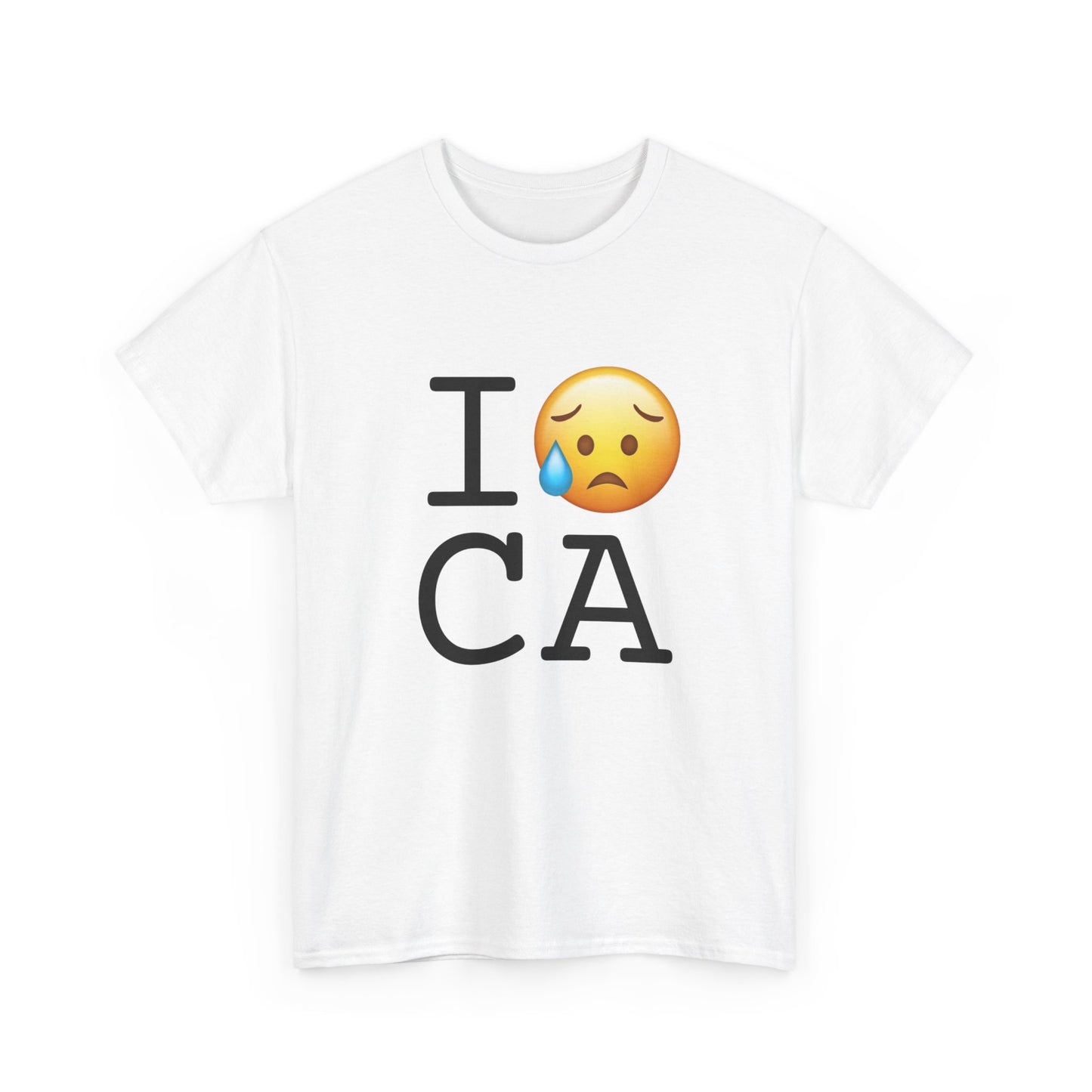 "I'm Sad About California" Tee