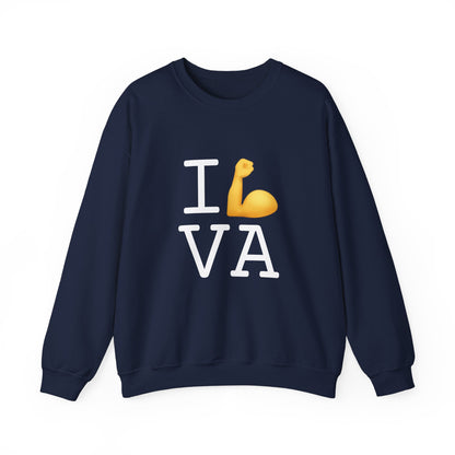 "I Flex in/on Virginia" Sweatshirt