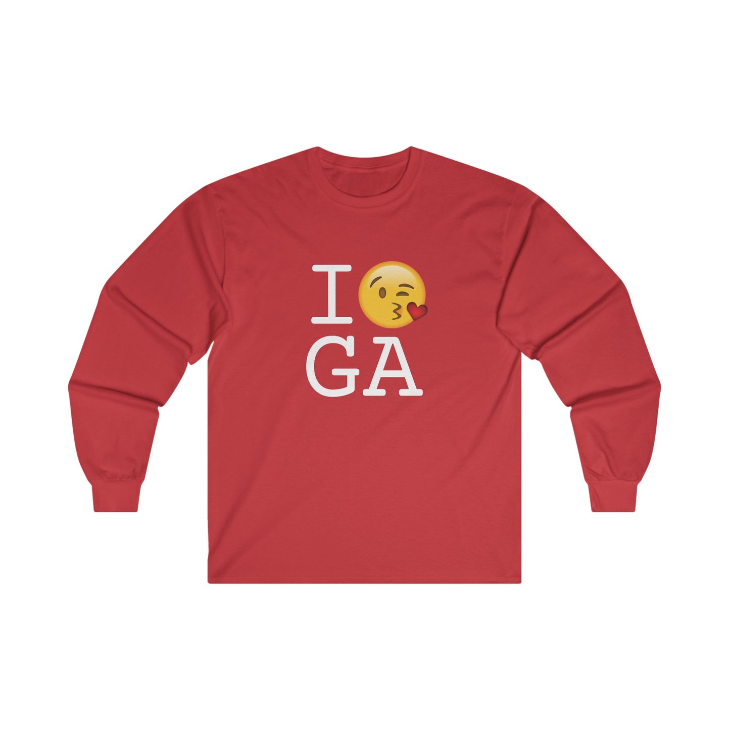 "I Blow a Kiss at Georgia" Long Sleeve Shirt