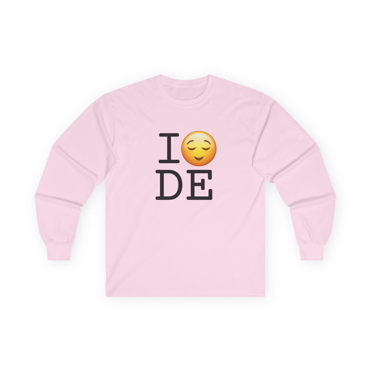 "I'm Relieved about Delaware" Long Sleeve Shirt