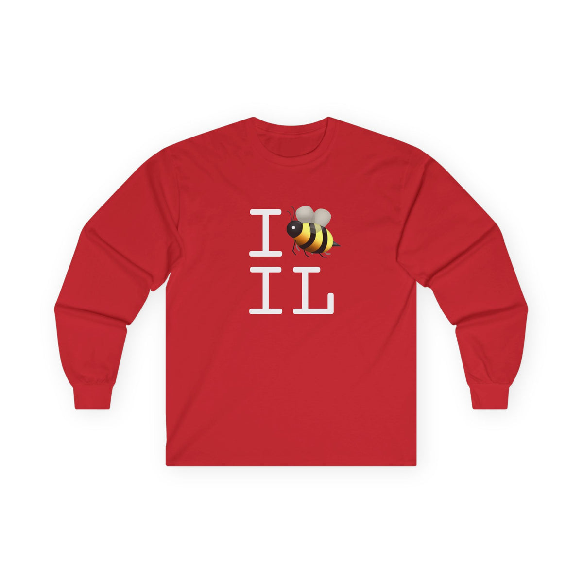 "I Bee in Illinois" Long Sleeve Shirt