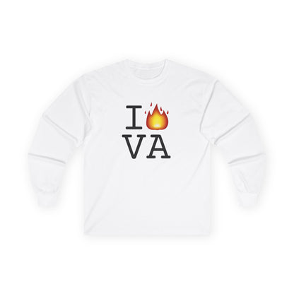 "I've got Fire for Virginia" Long Sleeve Shirt