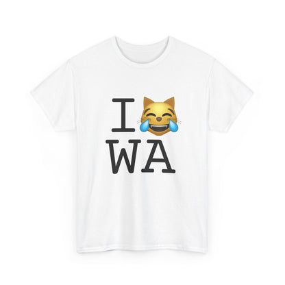 "I'm Laughing like a Cat at Washington" Tee