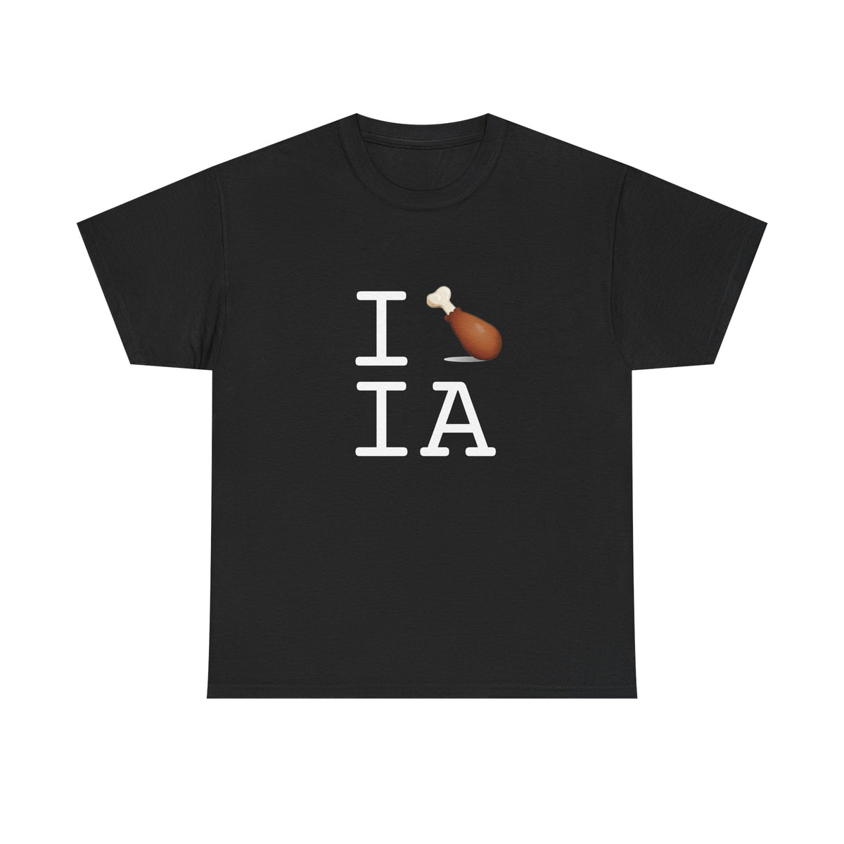 "I Chicken Drumstick Iowa" Tee