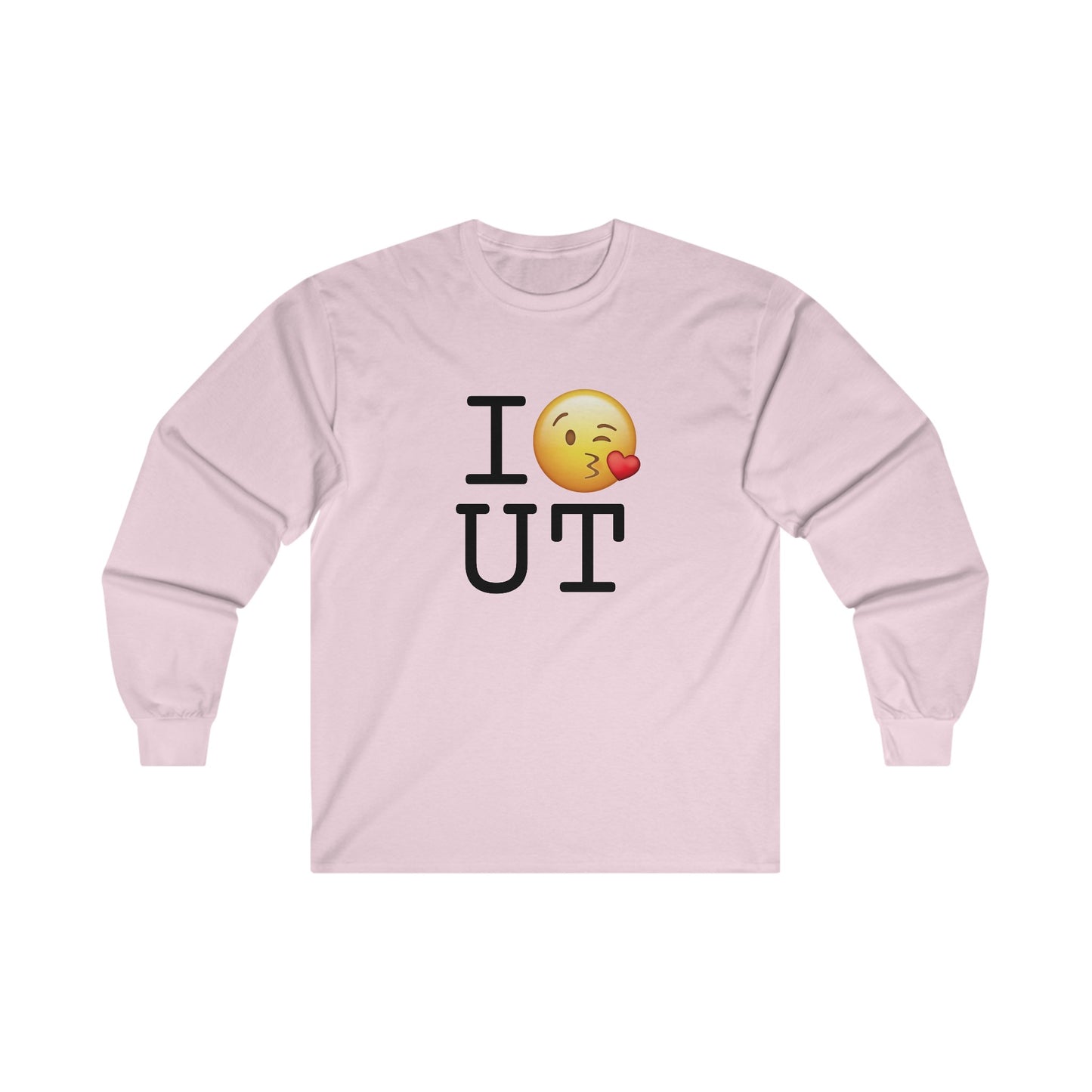 "I Blow a Kiss at Utah" Long Sleeve Shirt