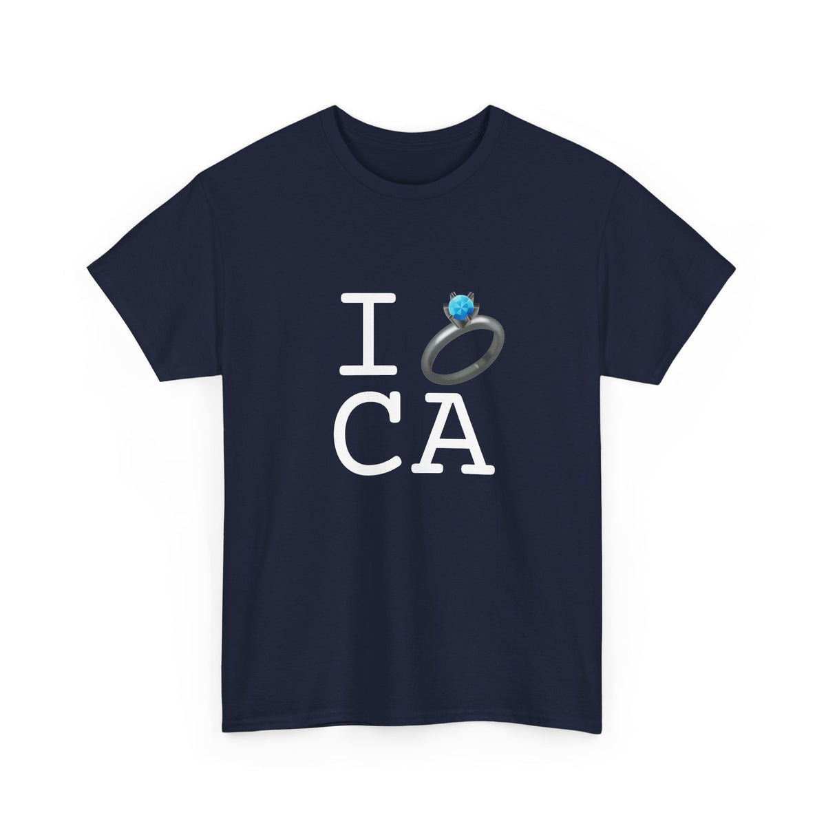 "I'm Married to (Diamond Ring) California" Tee