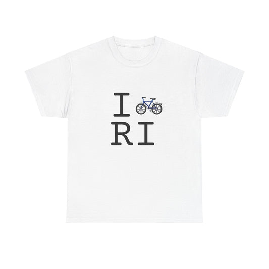"I Bicycle Rhode Island" Tee