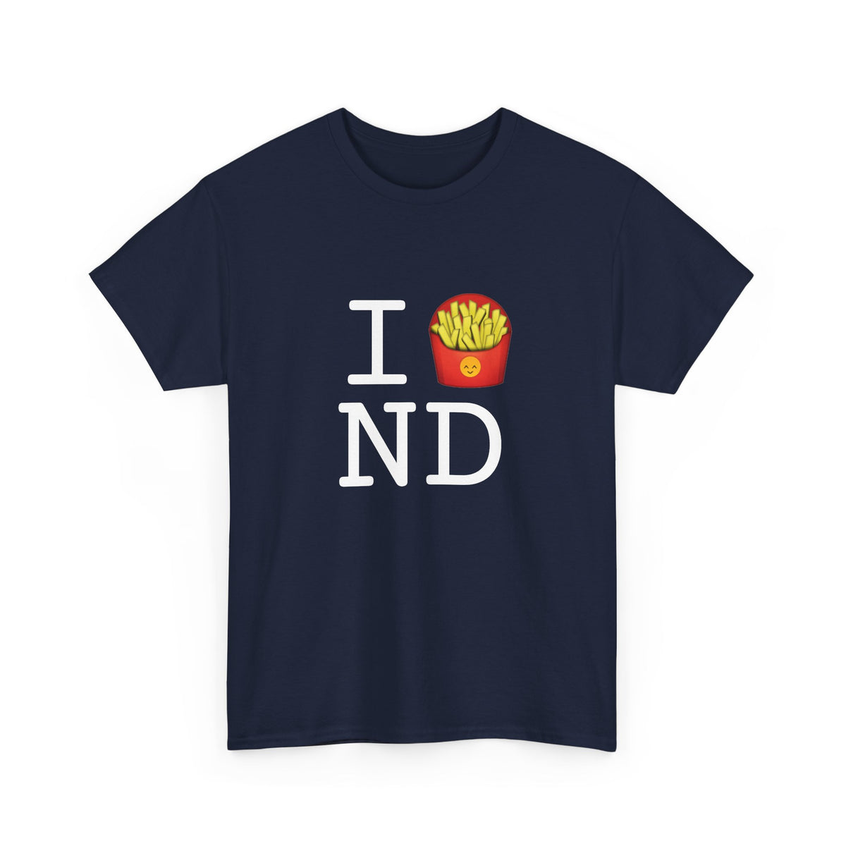 "I French Fries North Dakota" Tee
