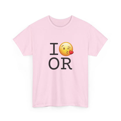 "I Blow a Kiss at Oregon" Tee