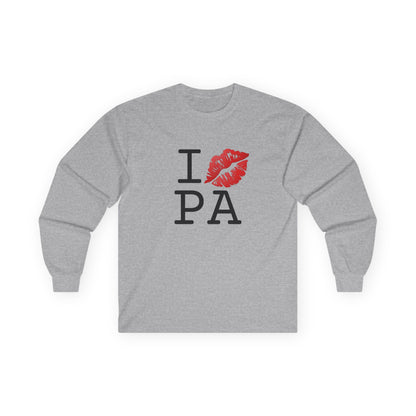 "I Kiss Mark Pennsylvania" Long Sleeve Shirt