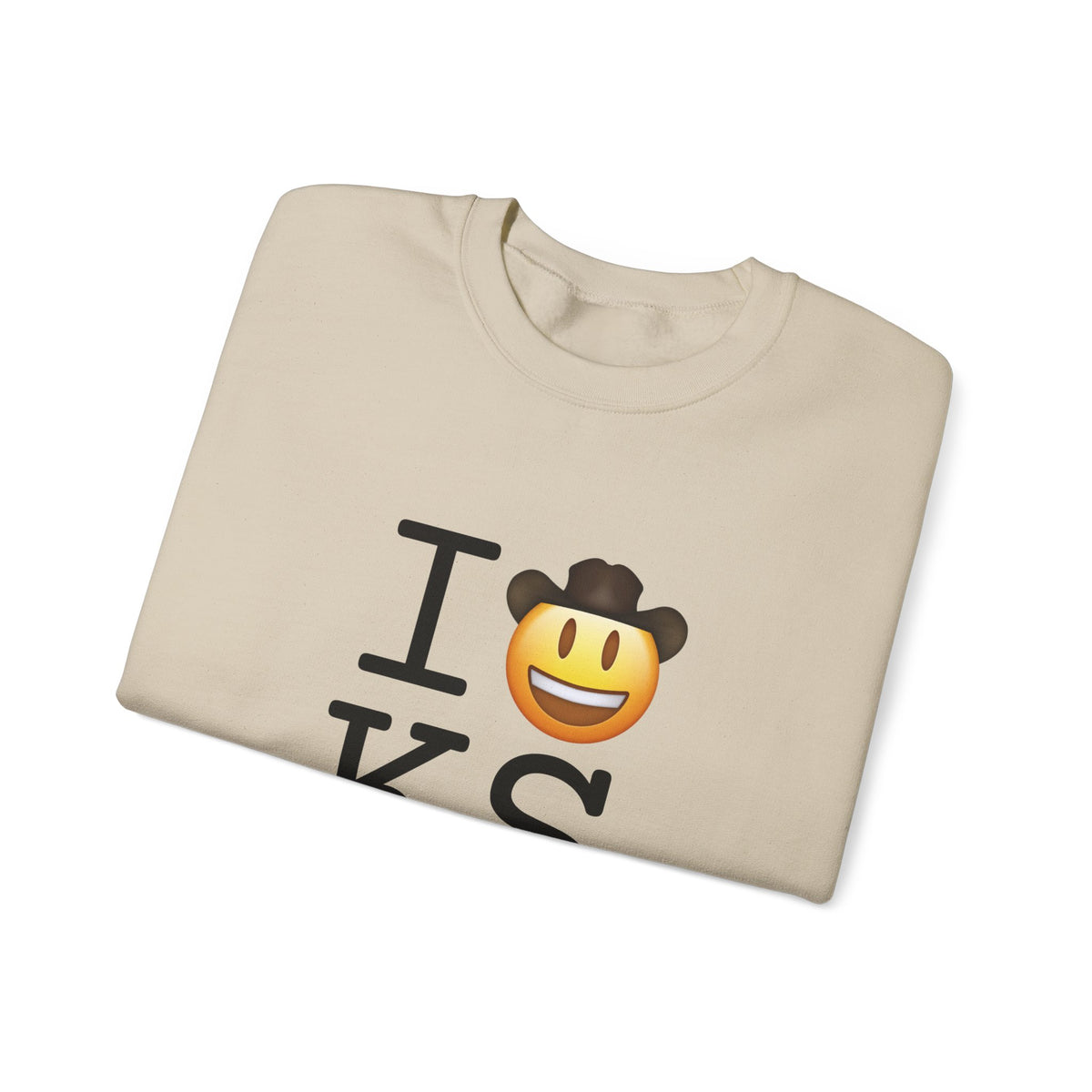 "I'm a Cowboy or Cowgirl in Kansas" Sweatshirt