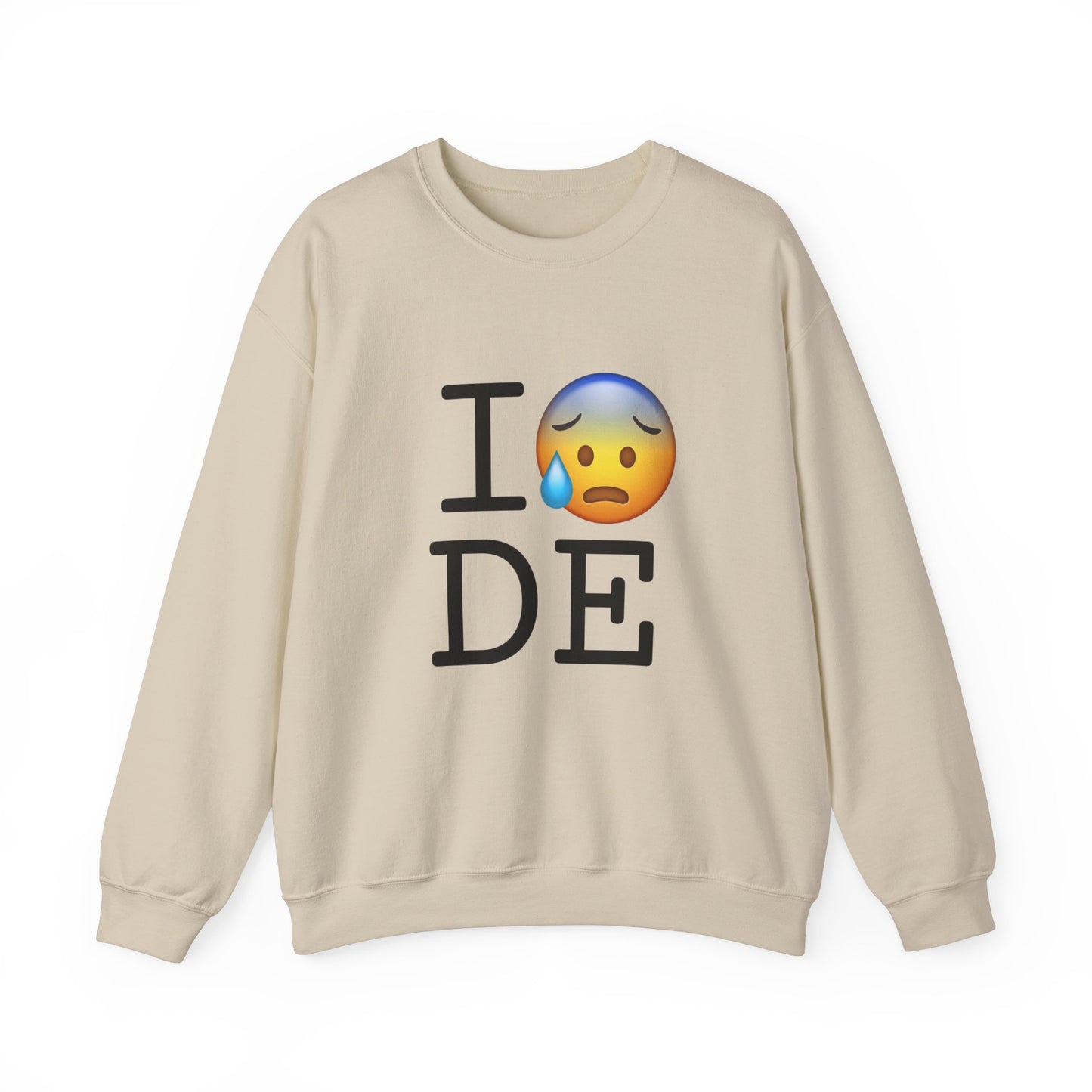 "I'm Anxiously Sweating in Delaware" Sweatshirt