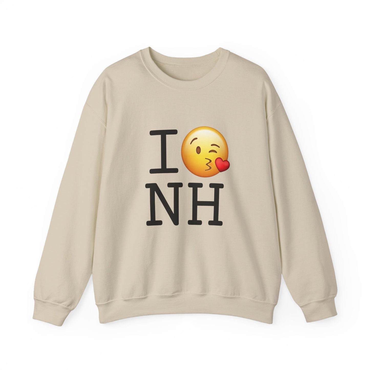 "I Blow a Kiss at New Hampshire" Sweatshirt