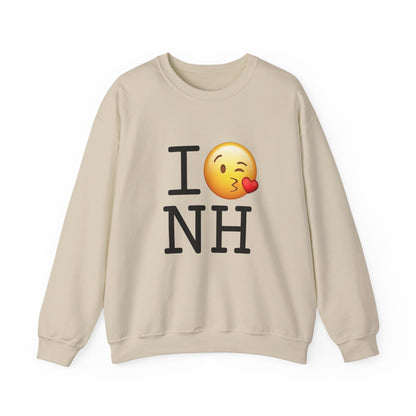 "I Blow a Kiss at New Hampshire" Sweatshirt