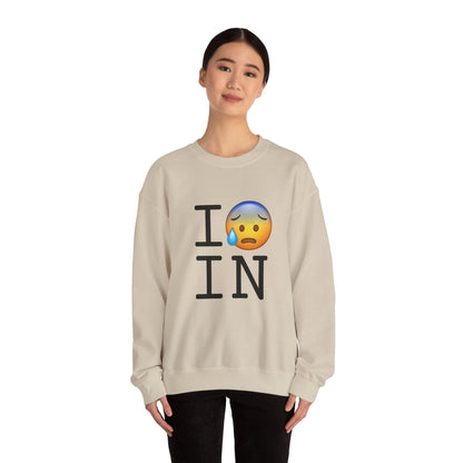 "I'm Anxiously Sweating in Indiana" Sweatshirt