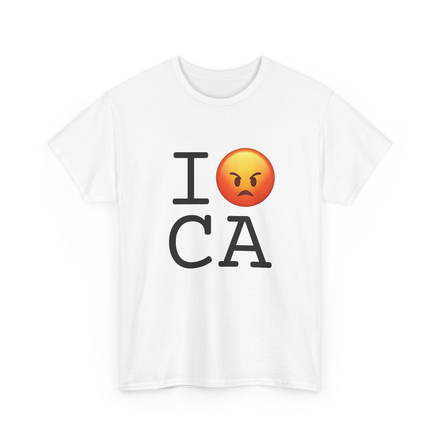 "I'm Angry about California" Tee