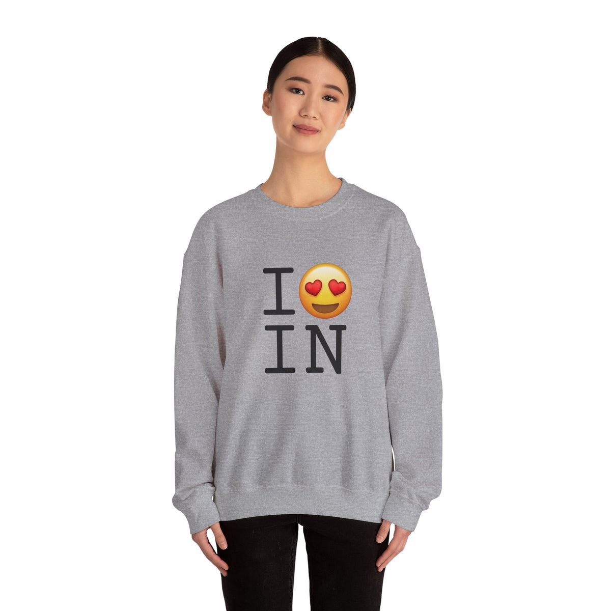 "I have Heart Eyes for Indiana" Sweatshirt