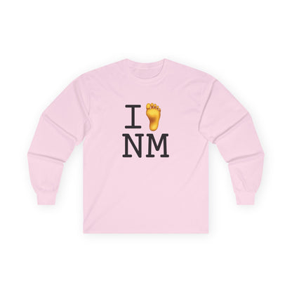 "I Foot New Mexico" Long Sleeve Shirt
