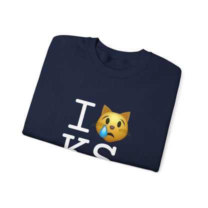 "I'm a Crying Cat about Kansas" Sweatshirt