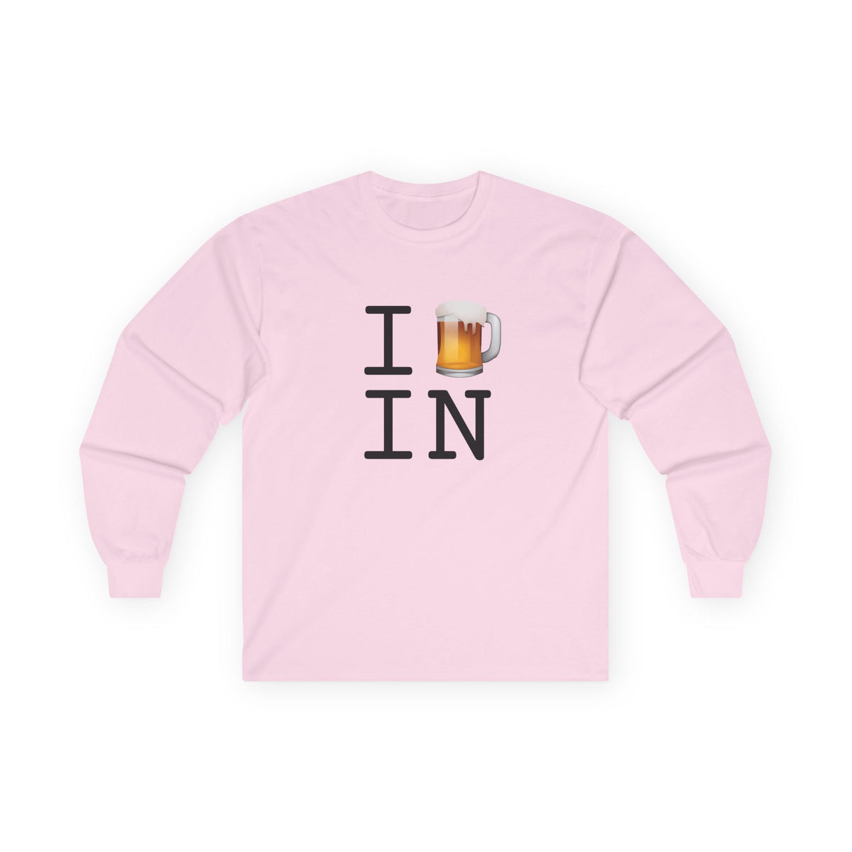 "I Beer Indiana" Long Sleeve Shirt