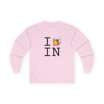 "I Beer Indiana" Long Sleeve Shirt