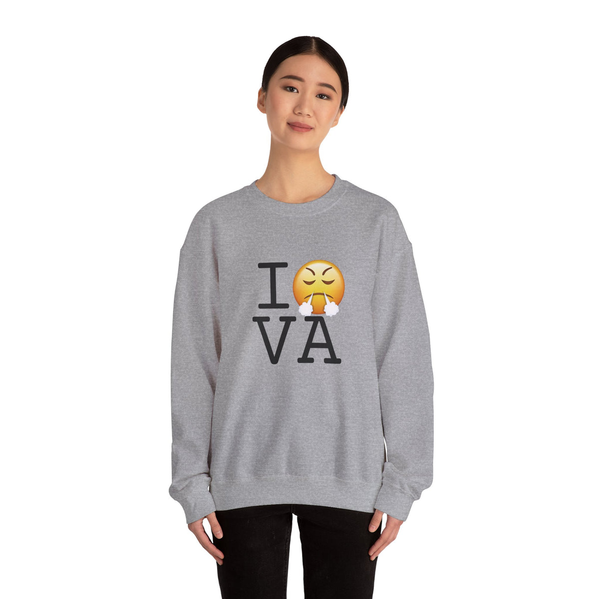 "I'm Furious about Virginia" Sweatshirt