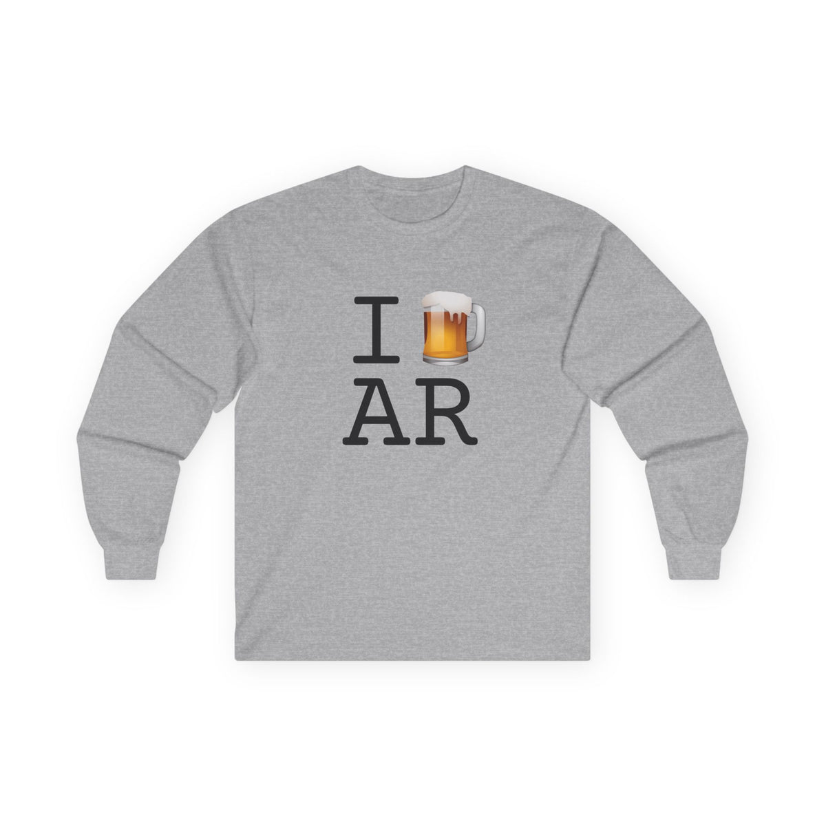 "I Beer Arkansas" Long Sleeve Shirt