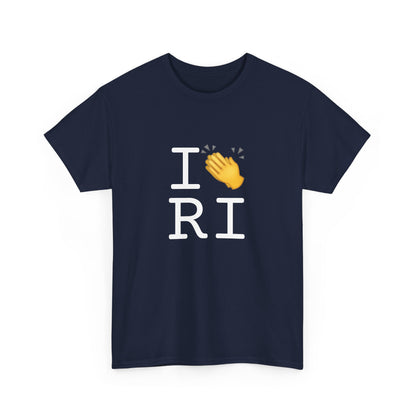 "I Applaud Rhode Island" Tee