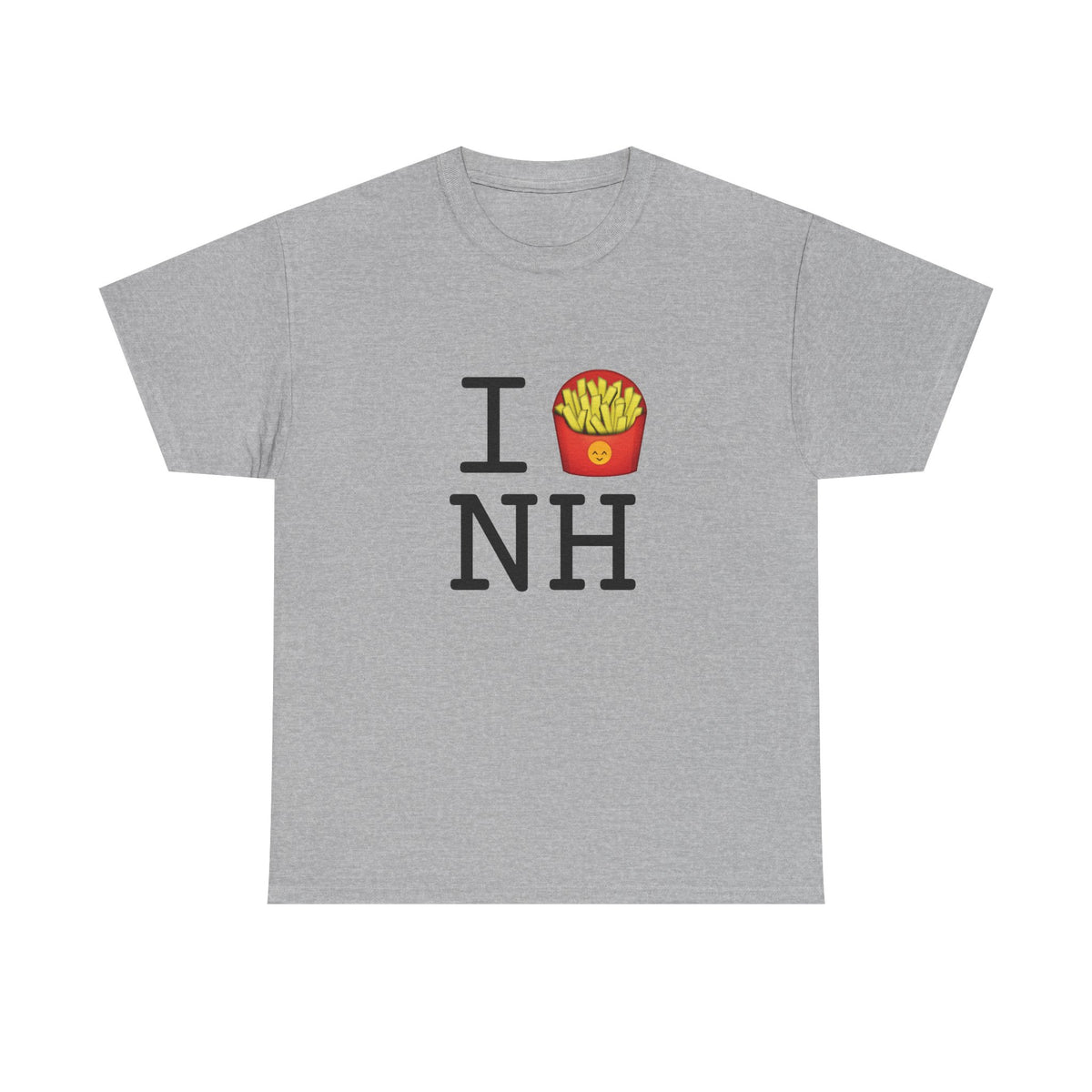 "I French Fries New Hampshire" Tee