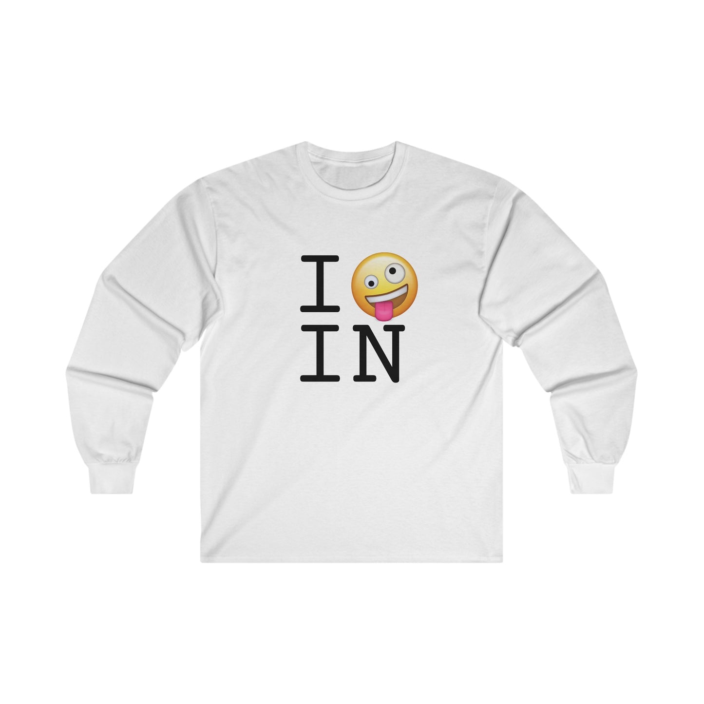 "I'm Crazy about Indiana" Long Sleeve Shirt