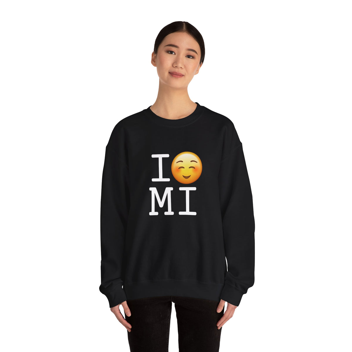 "I Blush at Michigan" Sweatshirt