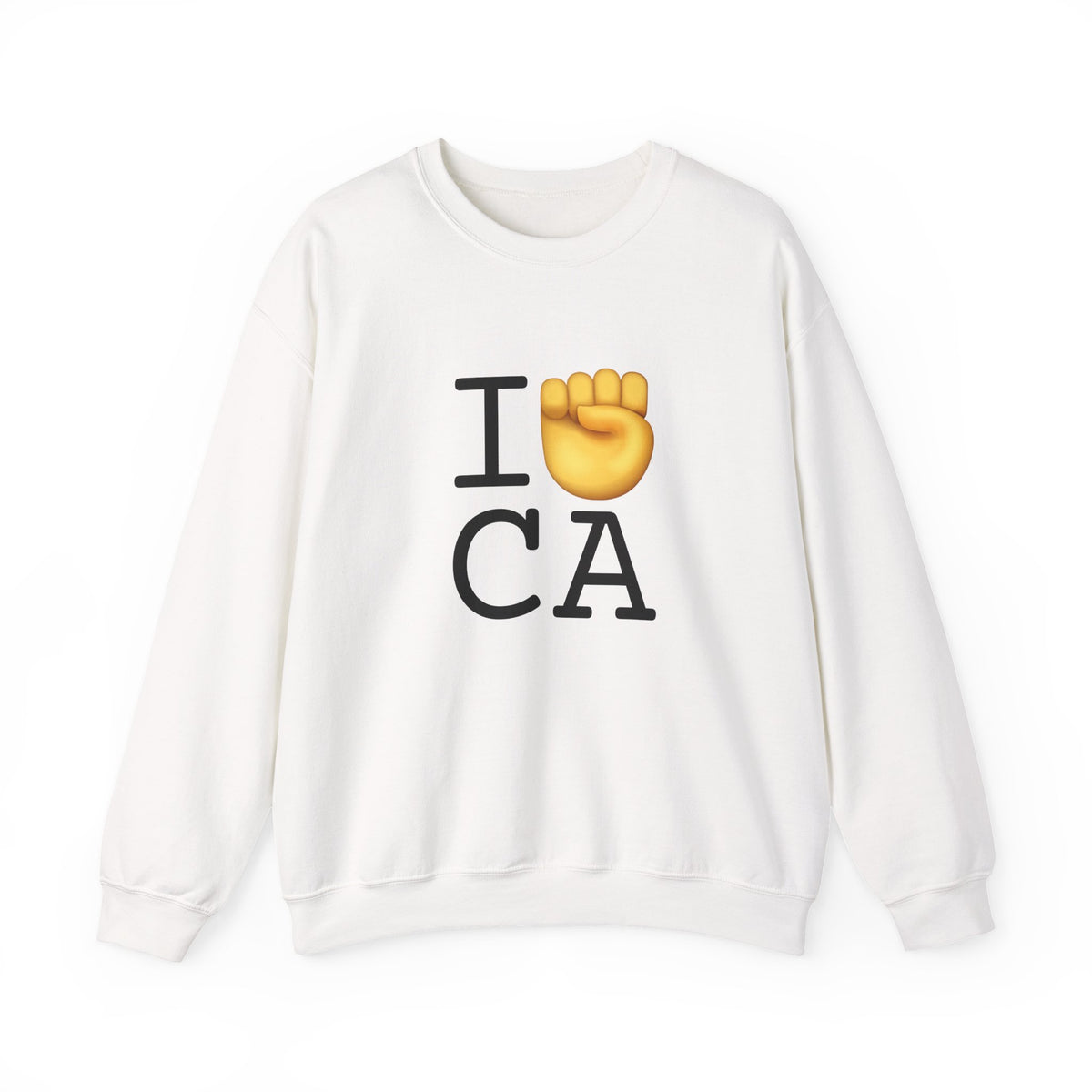 "I Raise my Fist with California" Sweatshirt
